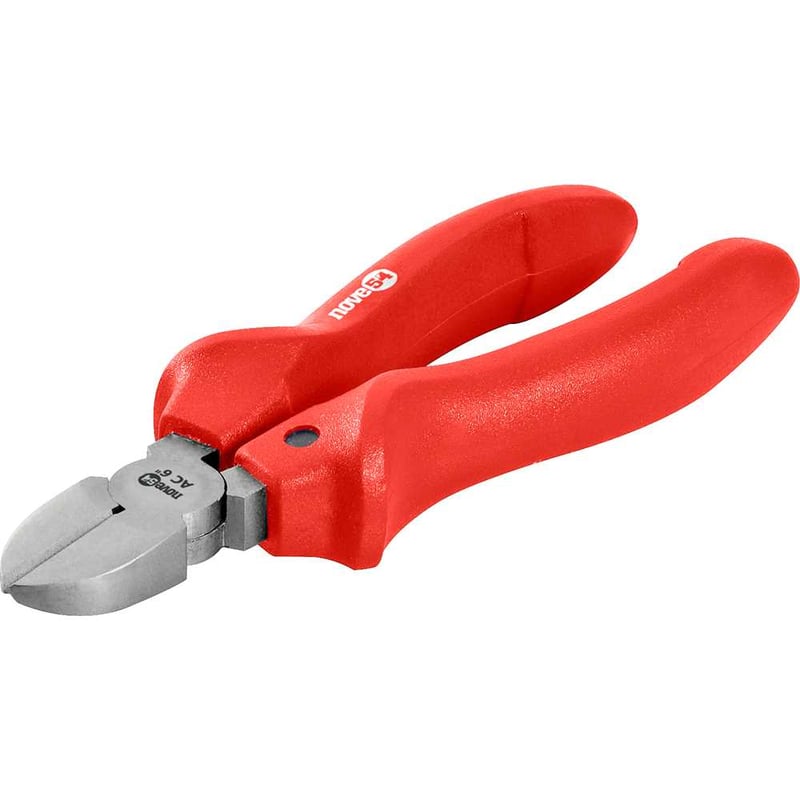 Alicate corte diagonal 6", em aço carbono polido