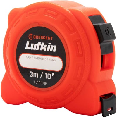 Trena curta com trava, 3 m x 12,5 mm, display com 12 peças, L-510CMED