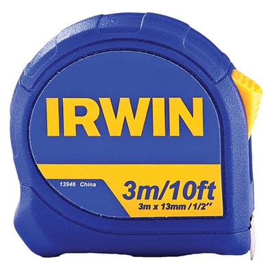 Trena curta de aço, 3 m x 13 mm, Standard