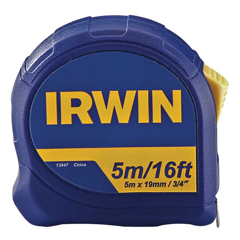 Trena curta de aço, 5 m x 19 mm, Standard