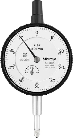 Relógio comparador analógico 5 mm, modelo padrão