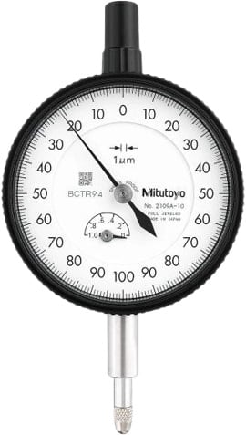 Relógio comparador analógico 1 mm, 2109A.10