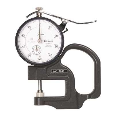 Medidor de espessura manual 0 - 10 mm