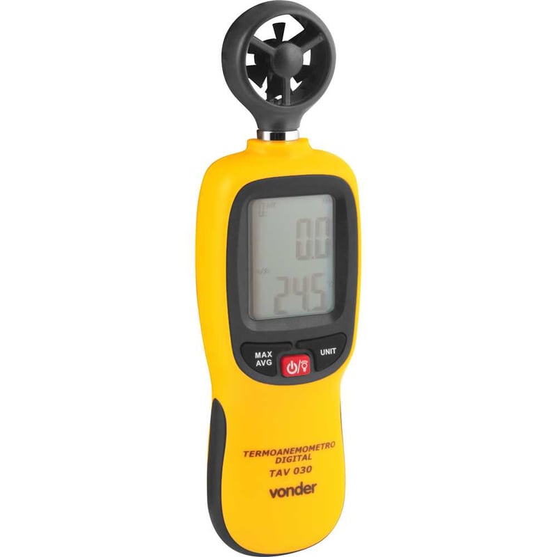 Termoanemômetro digital