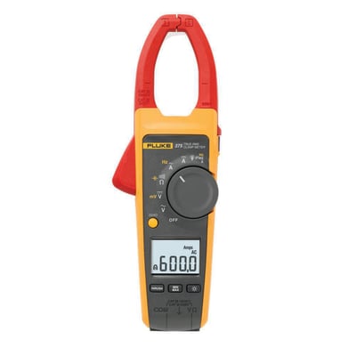 Alicate voltímetro amperímetro digital, 600V, True RMS, 375 FC