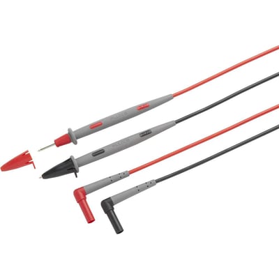 Pontas de prova para alicates amperímetro e multímetros, CAT III - 1000 V, CAT IV - 600 V, TL71, PREMIUM, 1274382