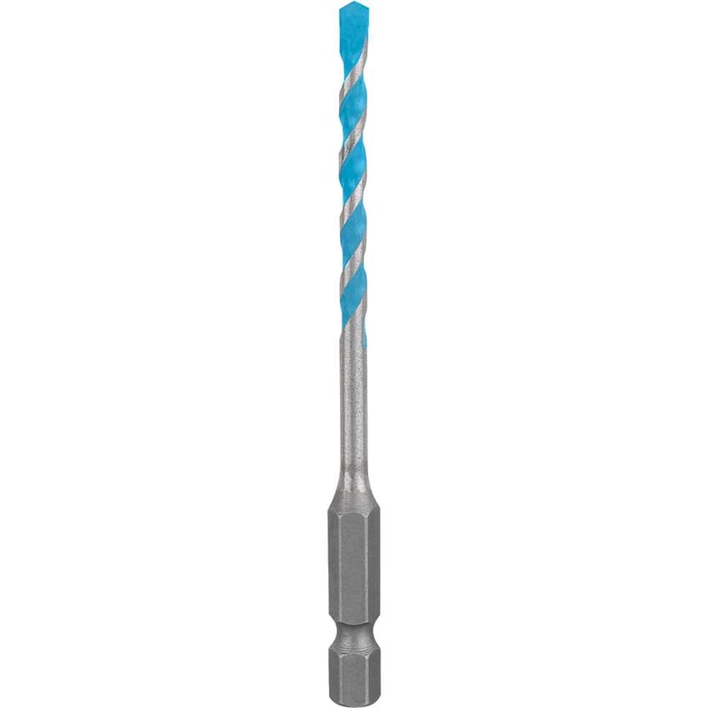 Broca multiuso, com ponta de metal duro e encaixe hexagonal de 1/4", 4,0 mm x 90 mm, Expert HEX-9 Multiconstruction