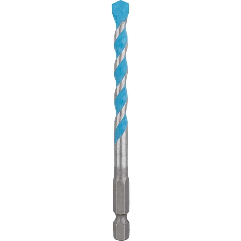 Broca multiuso, com ponta de metal duro e encaixe hexagonal de 1/4", 7,0 mm x 100 mm, Expert HEX-9 Multiconstruction