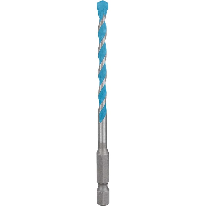 Broca multiuso, com ponta de metal duro e encaixe hexagonal de 1/4", 5,5 mm x 100 mm, Expert HEX-9 Multiconstruction