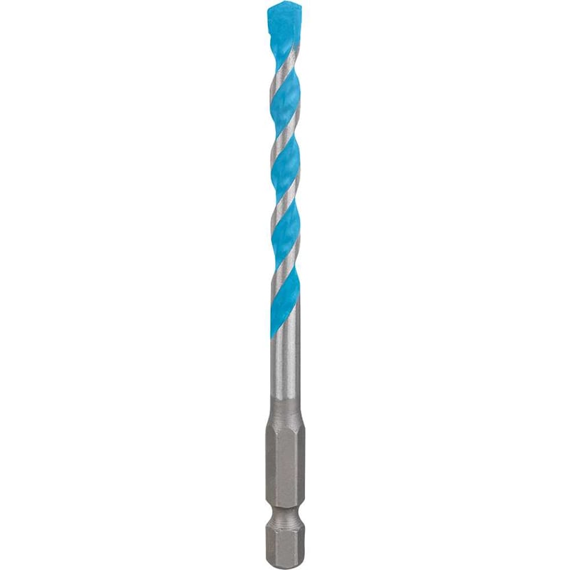 Broca multiuso, com ponta de metal duro e encaixe hexagonal de 1/4", 6,0 mm x 150 mm, Expert HEX-9 Multiconstruction
