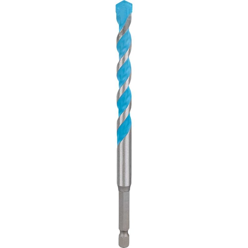 Broca multiuso, com ponta de metal duro e encaixe hexagonal de 1/4", 10,0 mm x 150 mm, Expert HEX-9 Multiconstruction
