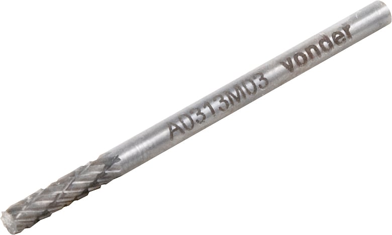 Lima rotativa cilíndrica, 4,0 mm x 13,0 mm, com haste 3,0 mm