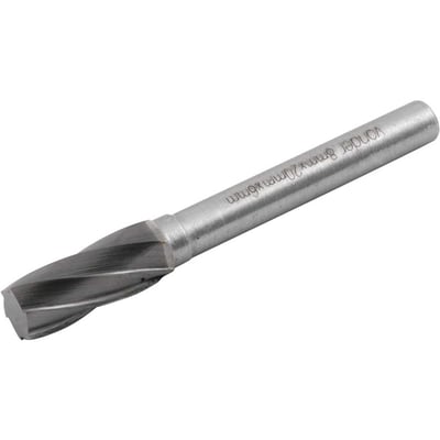 Lima rotativa cilíndrica para alumínio, 8,0 mm x 20,0 mm, com haste 6,0 mm