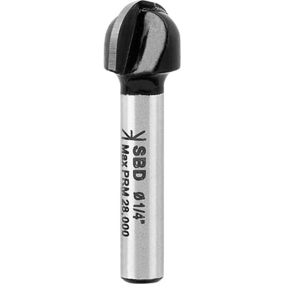 Fresa meia cana, 1/2" x 3/8", STA80305