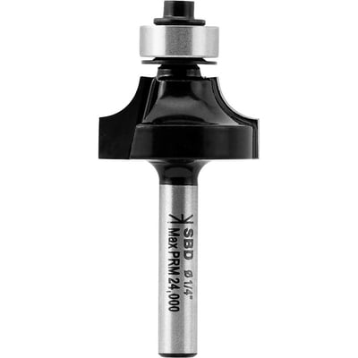 Fresa tipo moldura arredondada, 1" x 5/8" x 1/4", STA80309