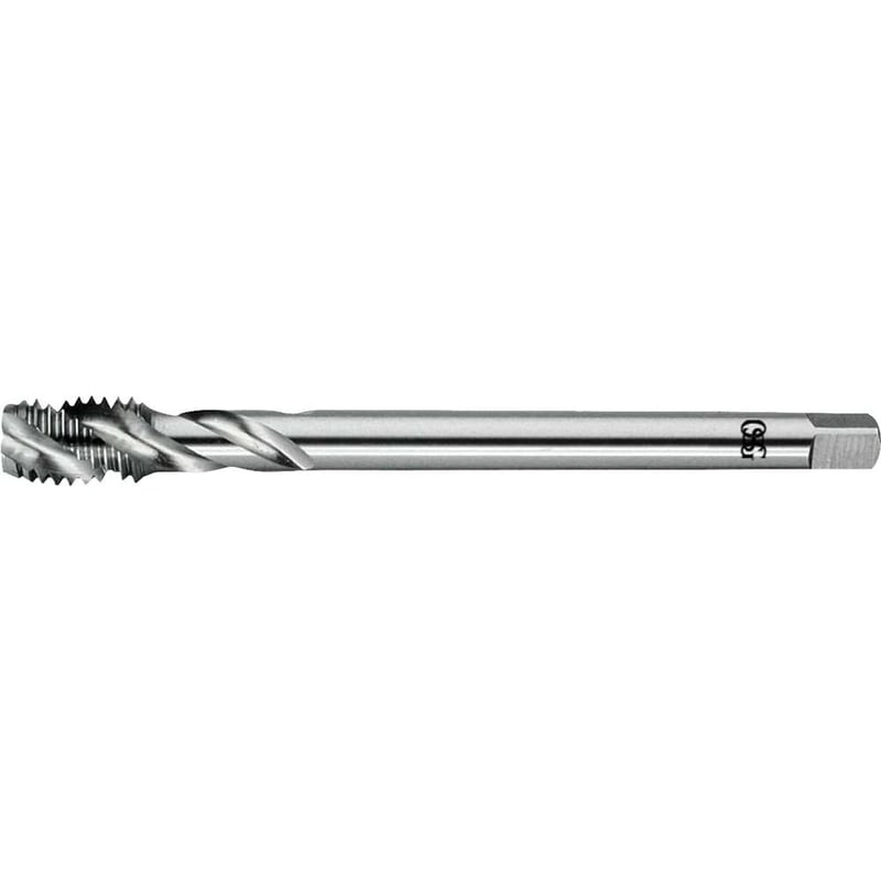 Macho máquina HSS-E, 1/8" BSP, com canal helicoidal, DIN 5156