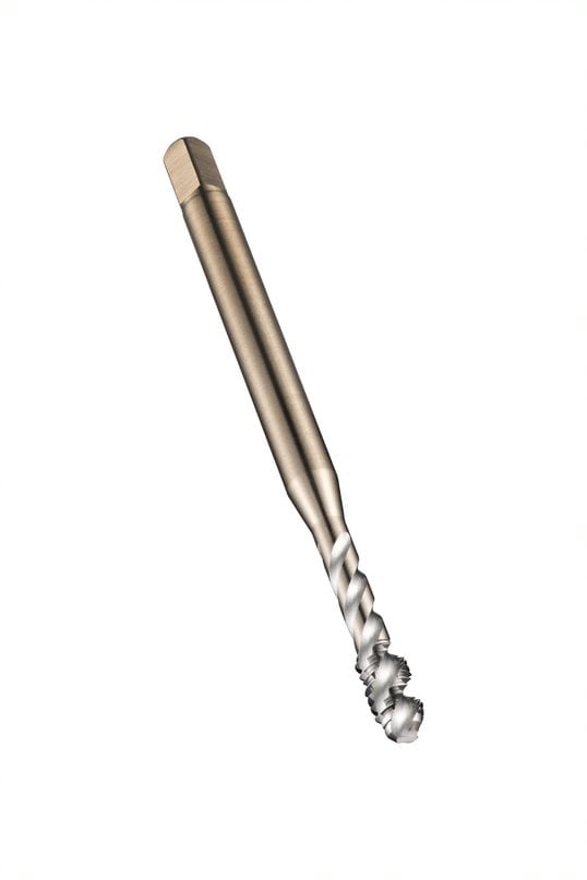 Macho máquina HSS-E, 3/8" UNF, com canal helicoidal, EX303, DIN 2184-1