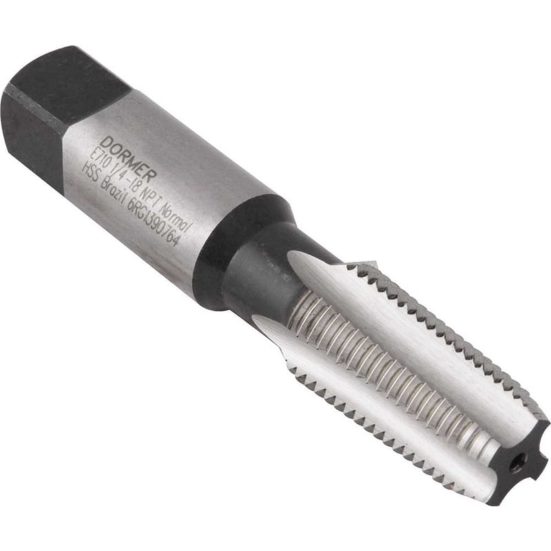Macho manual de aço rápido, 1/4" NPT, para tubo, E7101/4
