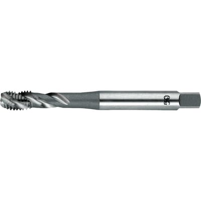 Macho máquina HSS-E, 3/8" BSW, com canal helicoidal, DIN 2182