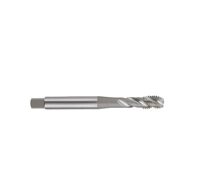 Macho máquina HSS-E, Nº10 - 3/16" UNC, com canal helicoidal, DIN 2182