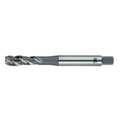 Macho máquina HSS-E, 1/4" UNF, com canal helicoidal, DIN 2182
