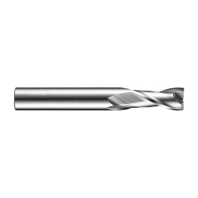 Fresa topo 5,0 mm, em metal duro, dois cortes, S902, DIN 6527