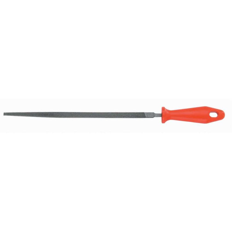 Lima quadrada bastarda, 10", com cabo