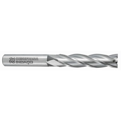Fresa de topo em aço rápido 20,0 mm, com 4 cortes, DIN 844AN 1501, INDAÇO