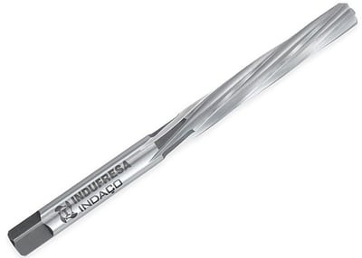 Alargador manual, aço rápido, haste paralela, canal helicoidal, 3,0 mm, INDAÇO
