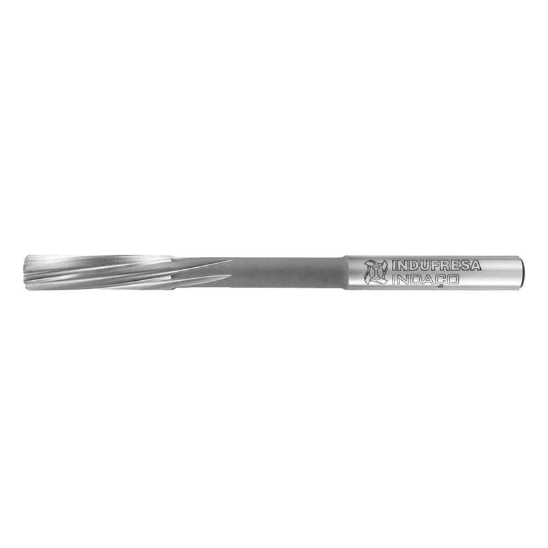 Alargador 4,00 mm, máquina, canal helicoidal, haste paralela, DIN 212D, 5202, INDAÇO