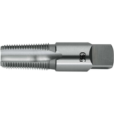 Macho manual aço rápido BSPT 1/8", direito, Nº3, 108-B