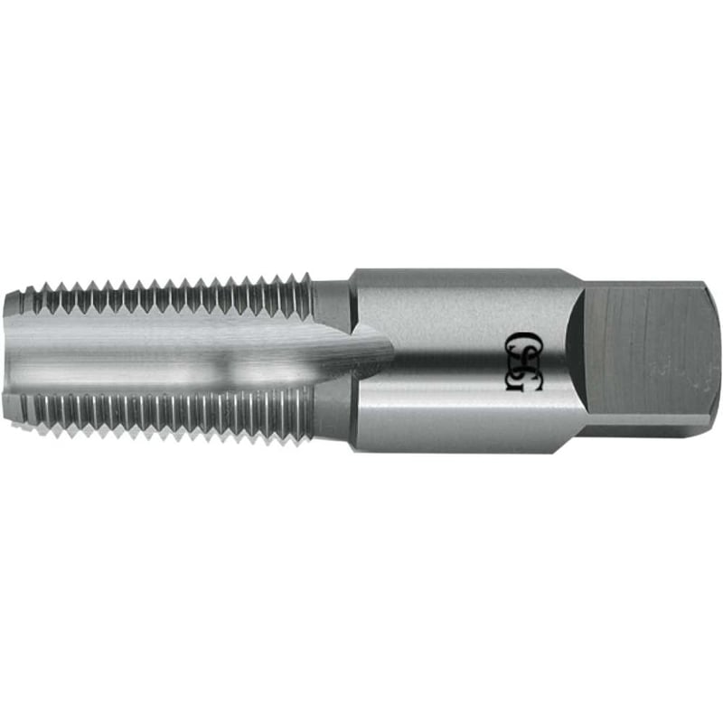 Macho manual aço rápido BSPT 1/8", direito, Nº3, 108-B