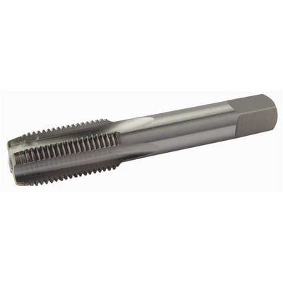 Macho manual / máquina de aço rápido 1/8" NPSF com 1 peça, ANSI