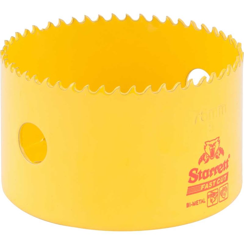 Serra copo de aço rápido, 76 mm - 3", Fast cut, FCH0300-G
