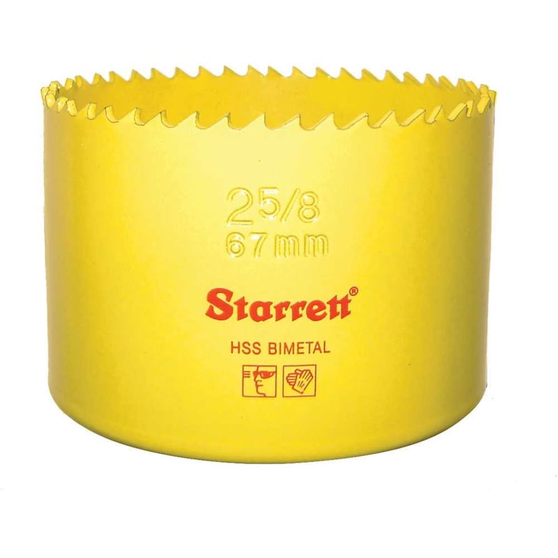 Serra copo de aço rápido, 79 mm - 3.1/8", Fast cut, FCH0318-G