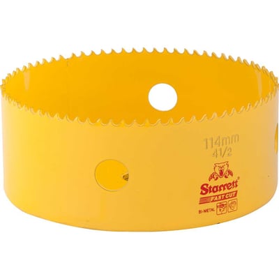 Serra copo de aço rápido 114 mm - 4.1/2", Fast cut, FCH0412-G