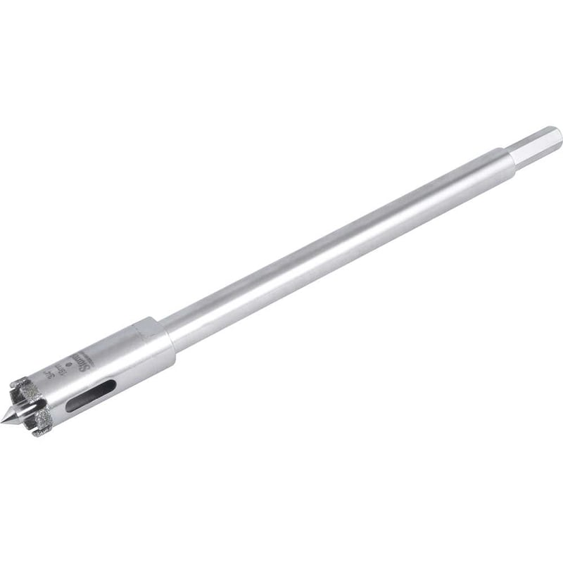 Serra copo diamantada 19 mm, com haste