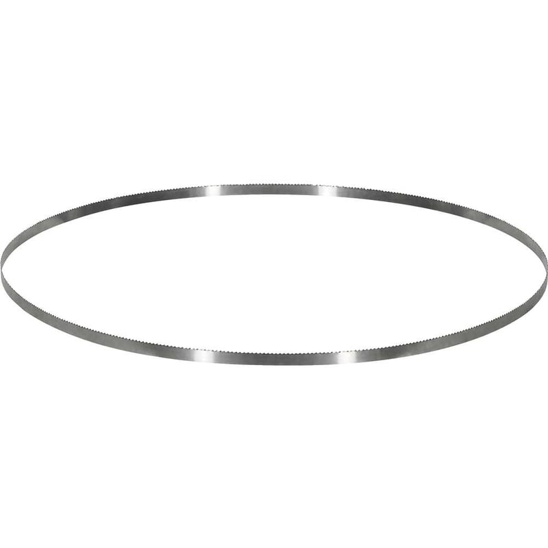 Lâmina de serra fita aço carbono para cortar carne, 2,05 m x 16 mm x 0,46 mm, 6 dentes Skip, Meatkutter Premium MKP