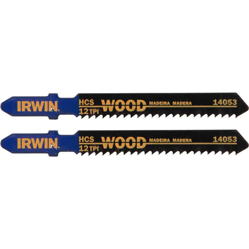 Lâminas de serra tico-tico, 75 mm, 12 dentes, 2 peças, IW14053