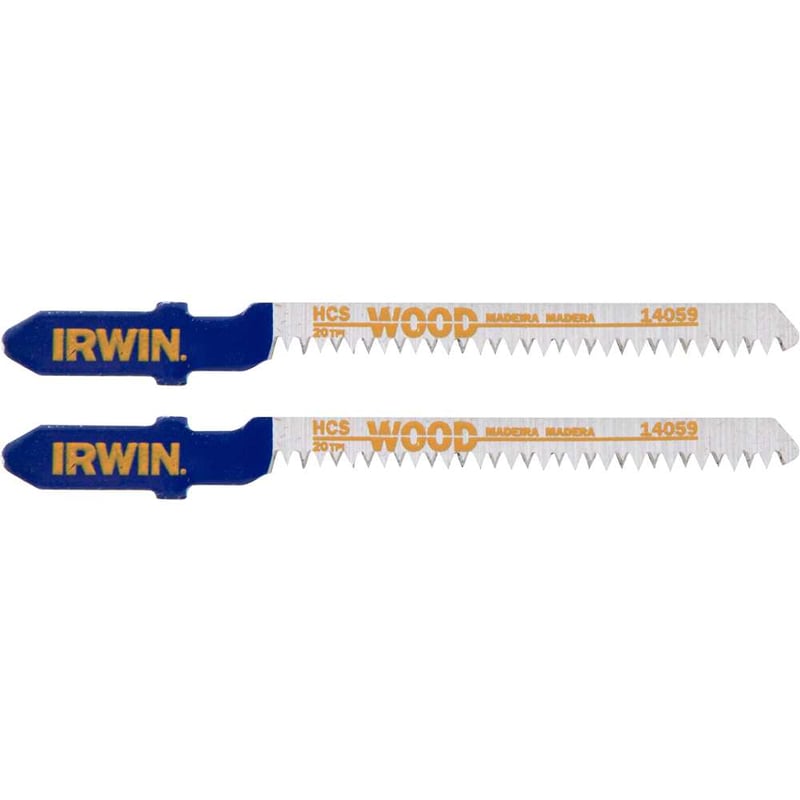 Lâminas de serra tico-tico, 75 mm, 20 dentes, 2 peças, IW14059