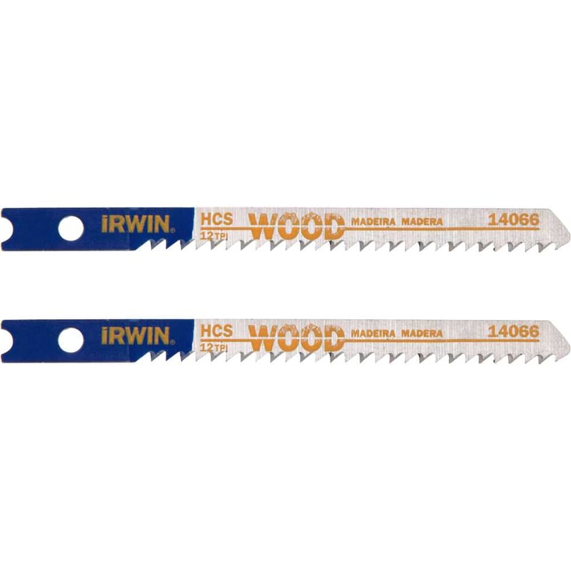 Lâminas de serra tico-tico, 80 mm, 12 dentes, 2 peças, IW14066
