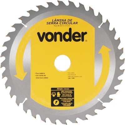 Lâmina de serra circular com dentes de metal duro/vídea, 350 mm x 30 mm, 48 dentes