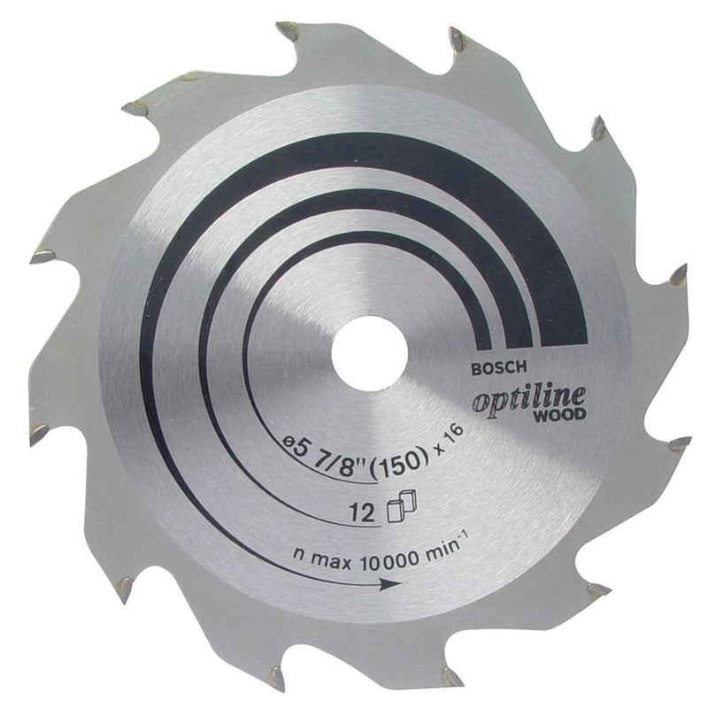 Lâmina de serra circular com dentes de metal duro/vídea, 110 mm x 20 mm, 20 dentes
