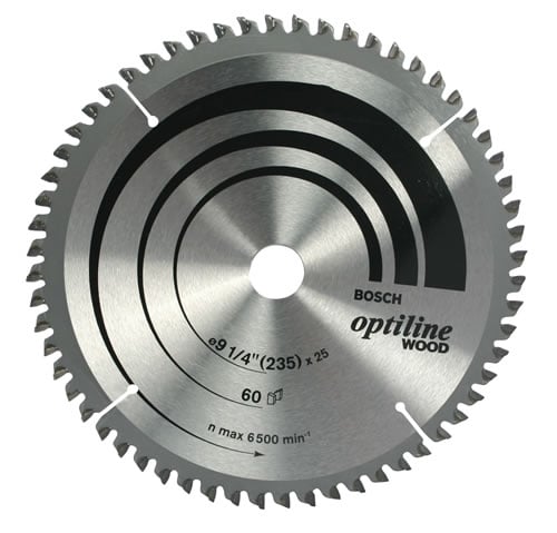 Lâmina de serra circular com dentes de metal duro/vídea, 184 mm x 20 mm, 40 dentes