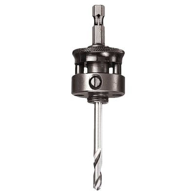 Suporte para serra copo de 32 mm a 210 mm, com broca piloto, haste de 11/32", A-10