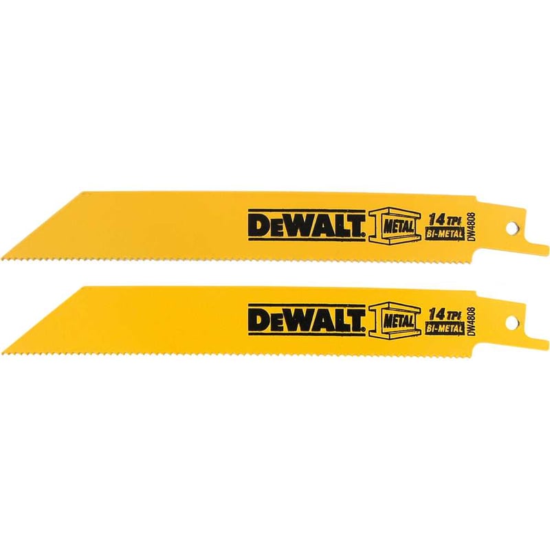 Lâmina para serra sabre 150 mm, com 2 peças, DW4808-2
