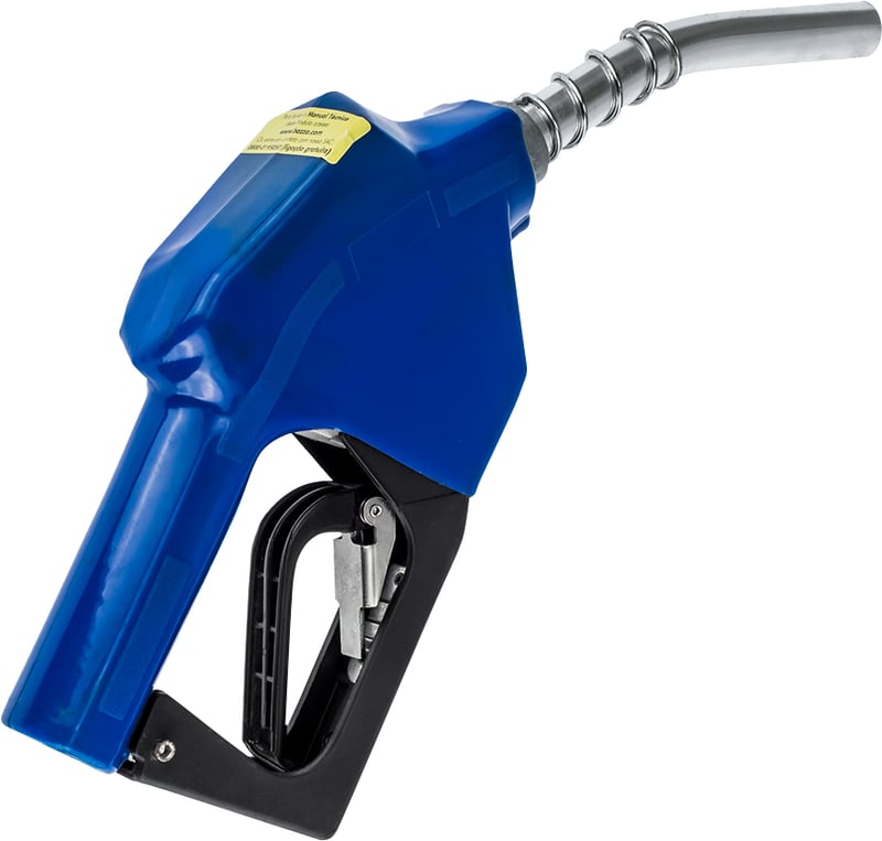 Bico de abastecimento automático, 3/4", vazão 75 l/m, azul, 5522