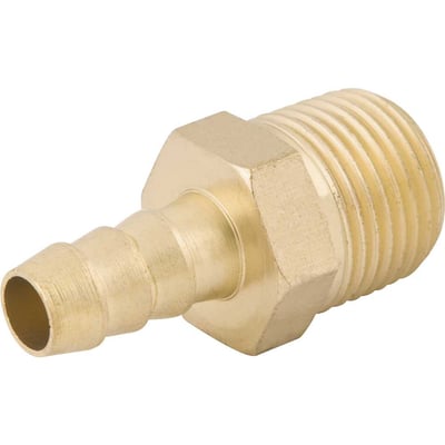 Espigão rosca macho de 1/4" NPTcom escama de 5/16", caixa com 40 peças