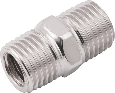 Adaptador duplo 1/4" macho x 1/4" macho