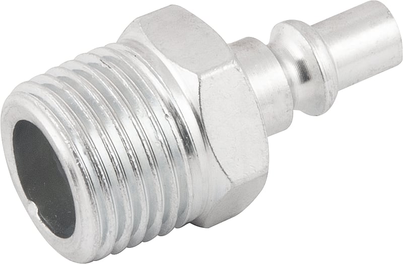 Conector/racord de 1/4", com rosca macho 1/2" NPT
